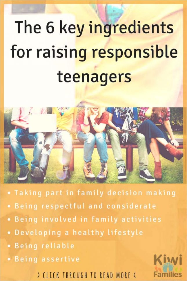 raising responsible teenagers