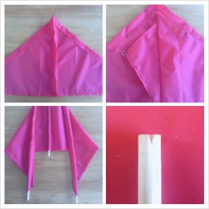 How to make a delta kite 3
