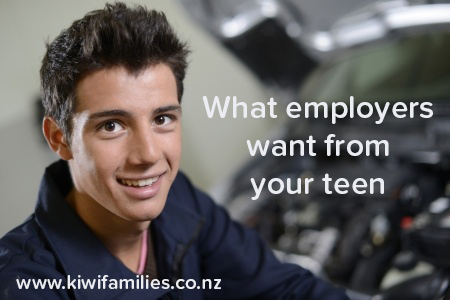 What employers want from your teen