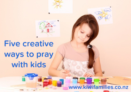 creative ways to pray with kids