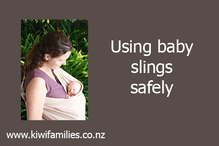 baby sling safety