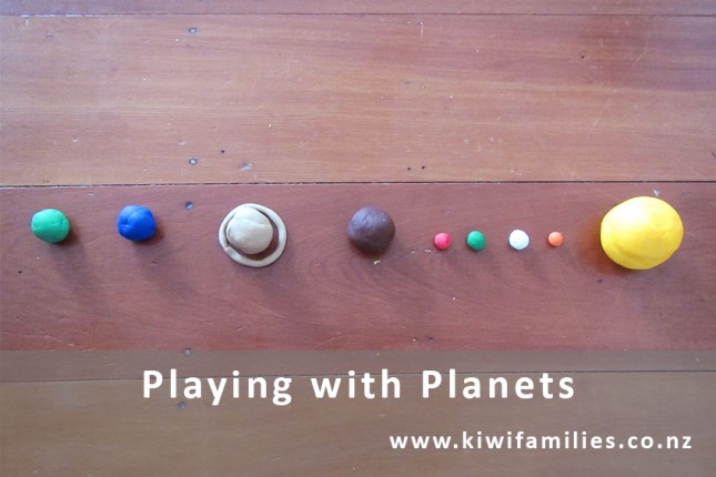 playing with planets