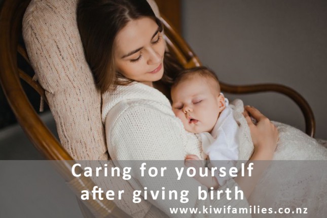 Caring for yourself after giving birth