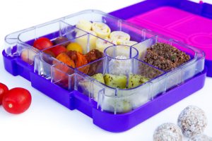 bento lunch box purple