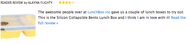 Silicon Collapsible Bento Lunch Box