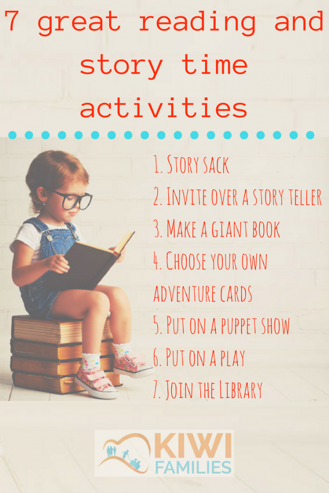 7 great reading and story time activities pinterest