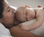 Co-sleeping breastfeeding