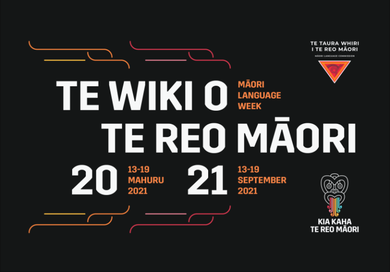 Te Wiki o te Reo Māori – Māori Language Week Te Wiki o te Reo Maori