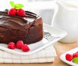 Secret Chocolate Cake with Berry Jam