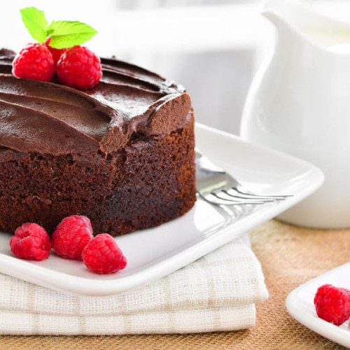 Chocolate Cake with Raspberry Filling  Cambrea Bakes