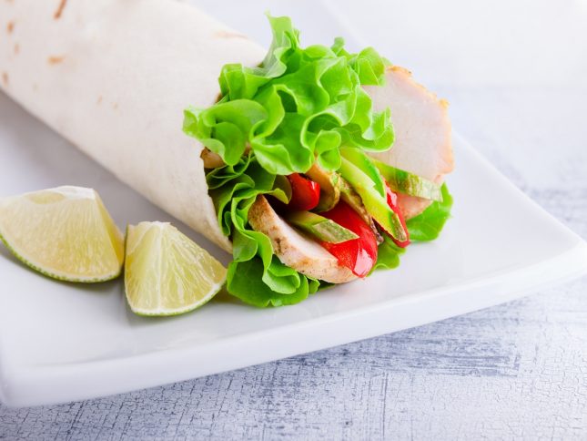 Tantalising Ideas for Leftover Turkey-Salad Wrap