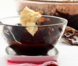 Self-saucing chocolate fudge pudding