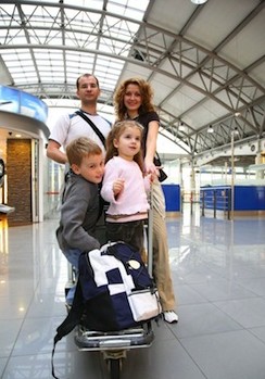 Travelling together as a family