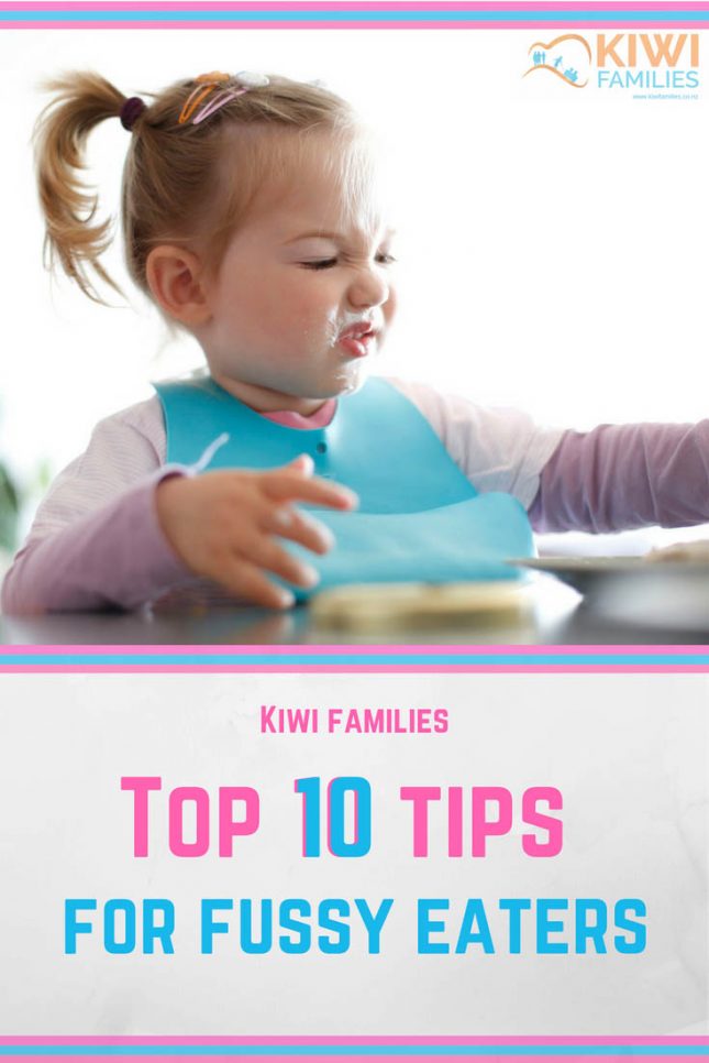 Top 10 tips for fussy eaters