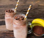 Chocolate milkshakes for breakfast