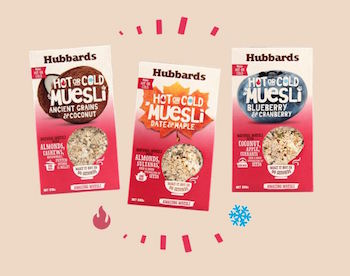 Hubbards new Hot or Cold Amazing Mueslis hubbards