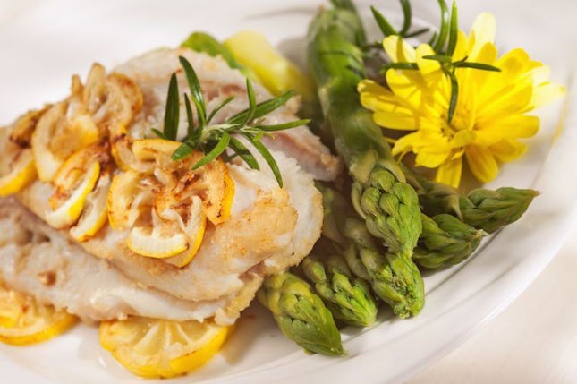 fish and herb parcels recipe