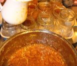 Grapefruit Marmalade filling jars