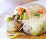 prawn rice paper rolls