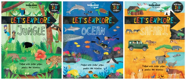 Lonely Planet Kids “Let’s Explore…” books