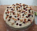 Carrot and apple cake