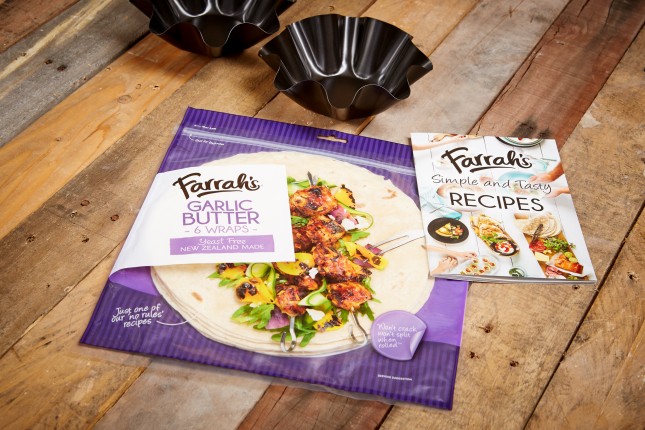 Farrah’s Garlic Butter Wraps