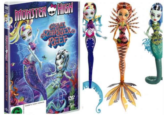 Monster High: Great Scarrier Reef packs