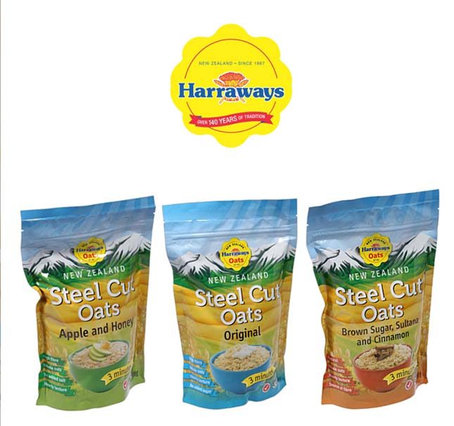 Win one of two Harraways steel cut oats packs Harraways