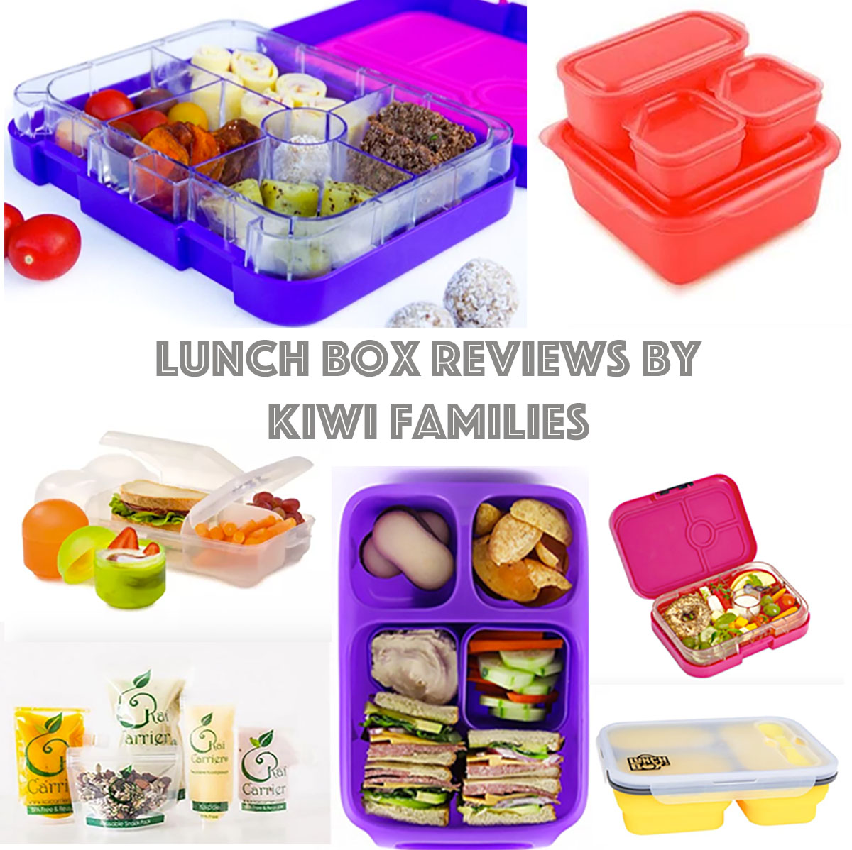 The Best Bento Kids Lunch Box Set With Compartments NZ