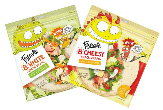 Win Farrah’s new snack warps prize packs Farrah's snack wraps