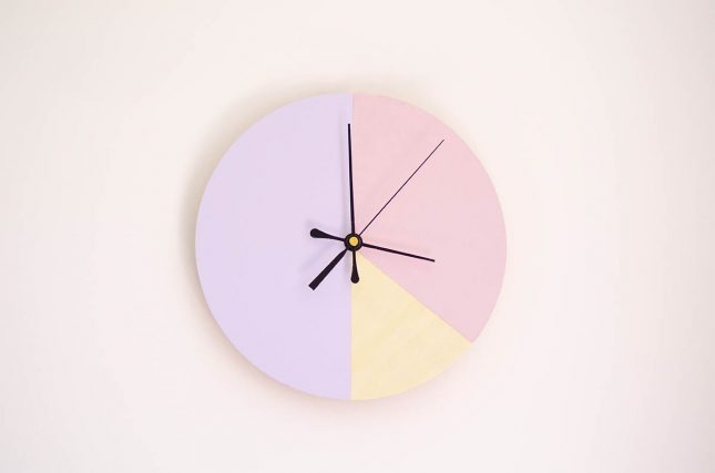 how to make your own decorative wall clock