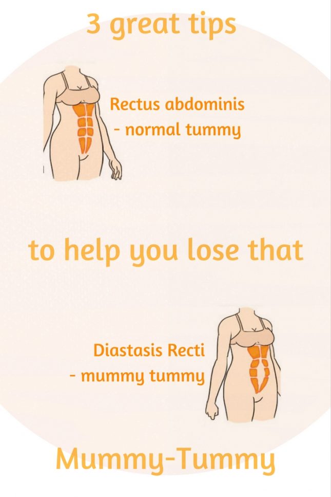3 great tips to help you lose that Mummy-Tummy