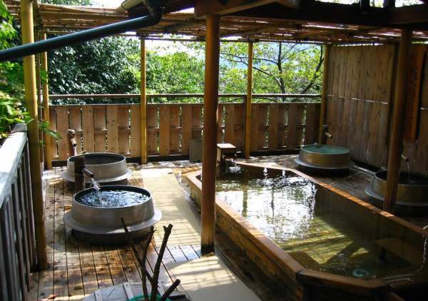 Japanese hot bath