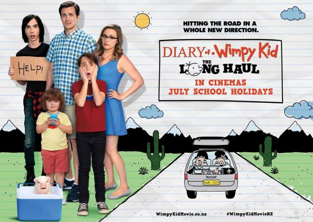 Diary of a Wimpy Kid: The Long Haul movie prize pack Diary of a wimpy kid