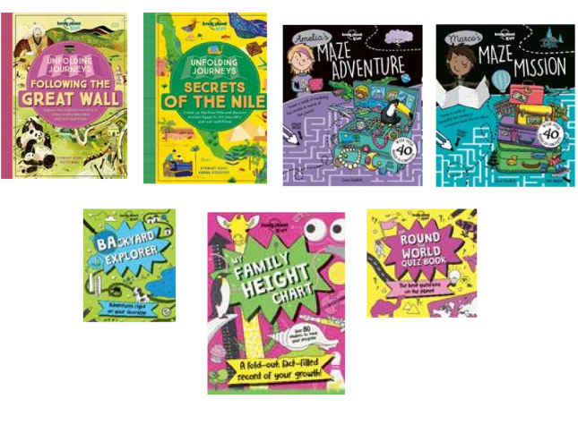 Win a set of newly released books from Lonely Planet Kids Lonely planet kids books
