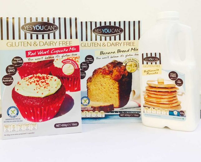 YesYouCan are giving away 4 gluten and dairy free prize packs YesYouCanProductShot2