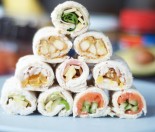 Sushi sandwich rolls 6 ways