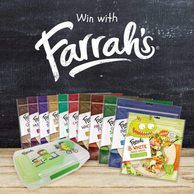 Win 1x Back to School with Farrah’s prize pack valued at $100 Win-with-Farrahs