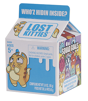 Giveaway of 6 Lost Kittie Cartons for your child Lost kitten