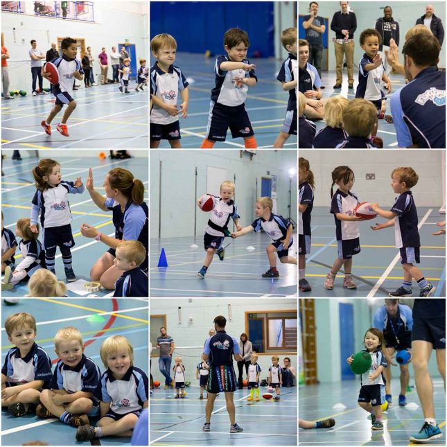 Rugbytots collage