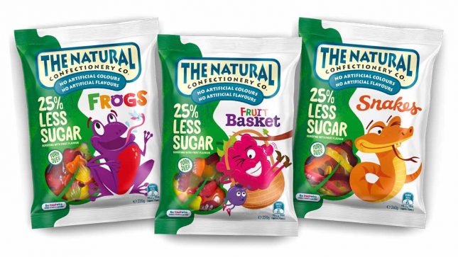 Win a Natural Confectionery Company 25% less sugar Jellies Prize pack