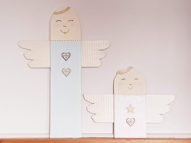 DIY Whimsical Wooden Christmas Angel