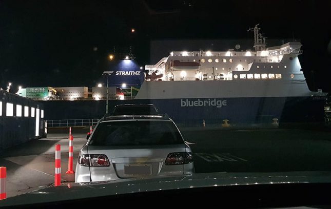 Bluebridge Cook Strait Ferries - Night crossing