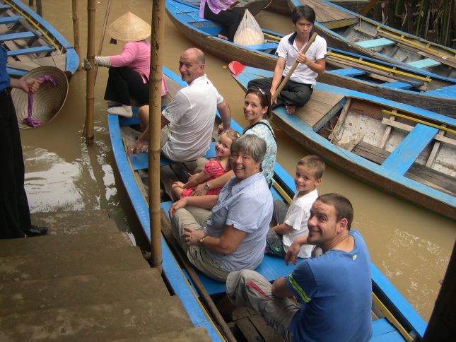 Travelling with Grandparents - Mekong Delta