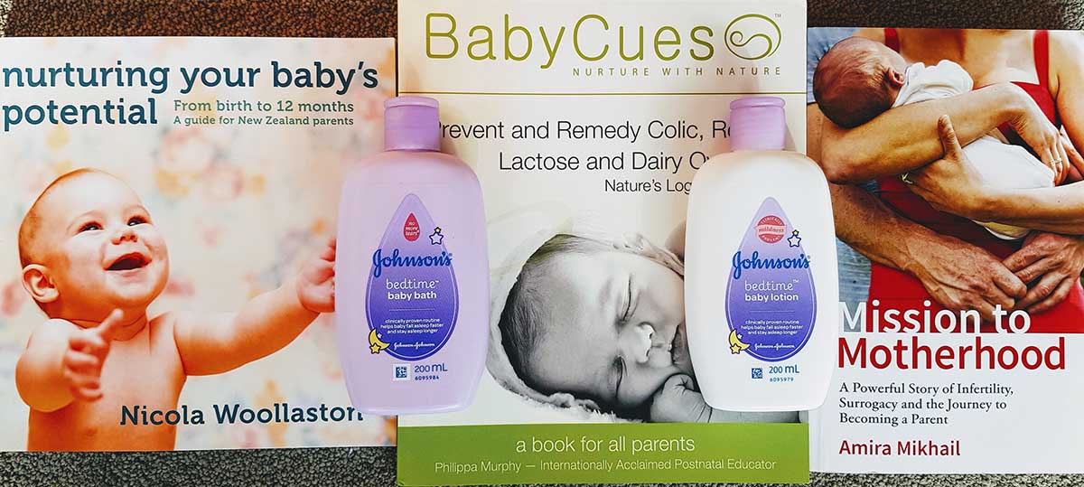 Baby Books and Pamper Pack Kiwi Families