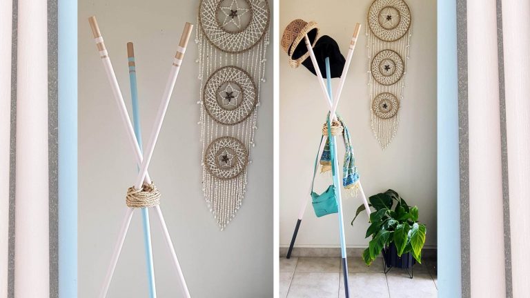 Teepee Hat and Bag Stand