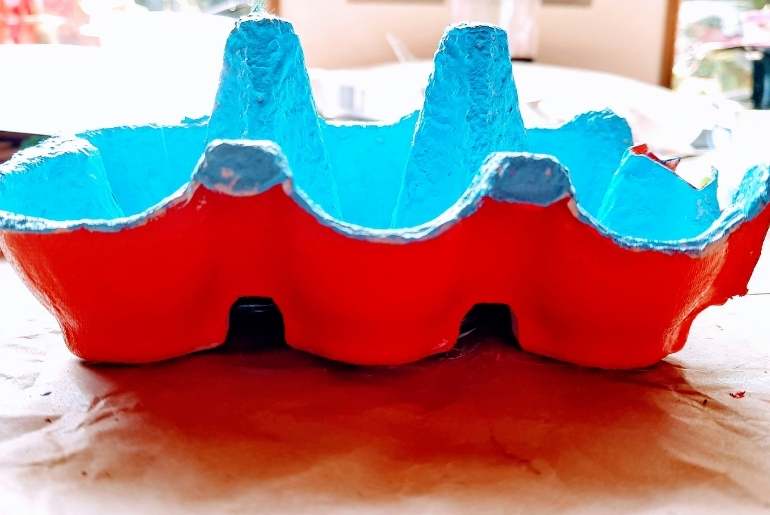 Egg Carton Boat Craft Kiwi Families