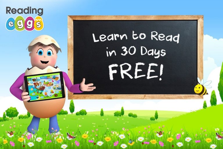 Free 30 trial Reading Eggs