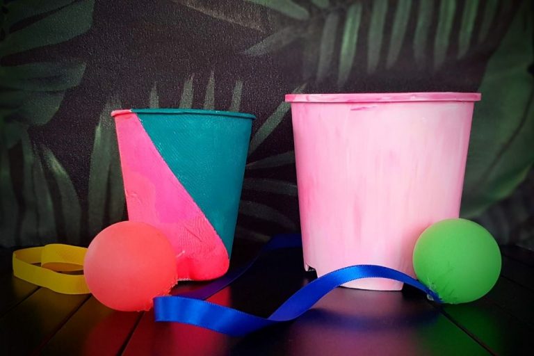 Recycled Cup and Ball Game Recycled Cup and Ball Game