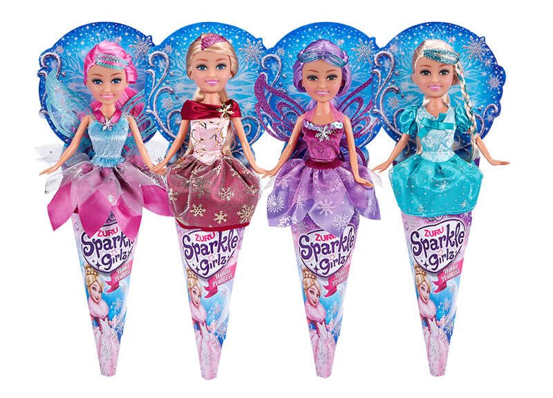 Sparkle Girlz Sparkle Princess Cone and Cupcake Dolls - Toy Review - Kiwi  Families
